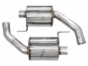 Ford Mustang Performance Exhaust - Rear - AWE Tuning - Track-to-Touring Conversion Kit, Dual Tips - 2024+ Ford Mustang Performance Exhaust - Rear - AWE Tuning - Track-to-Touring Conversion Kit, Dual Tips - 2024+